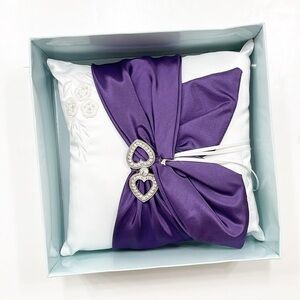 Victoria Lynn wedding ring bearer pillow